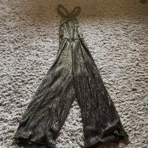 Lulu’s Shimmering Metallic Jumpsuit